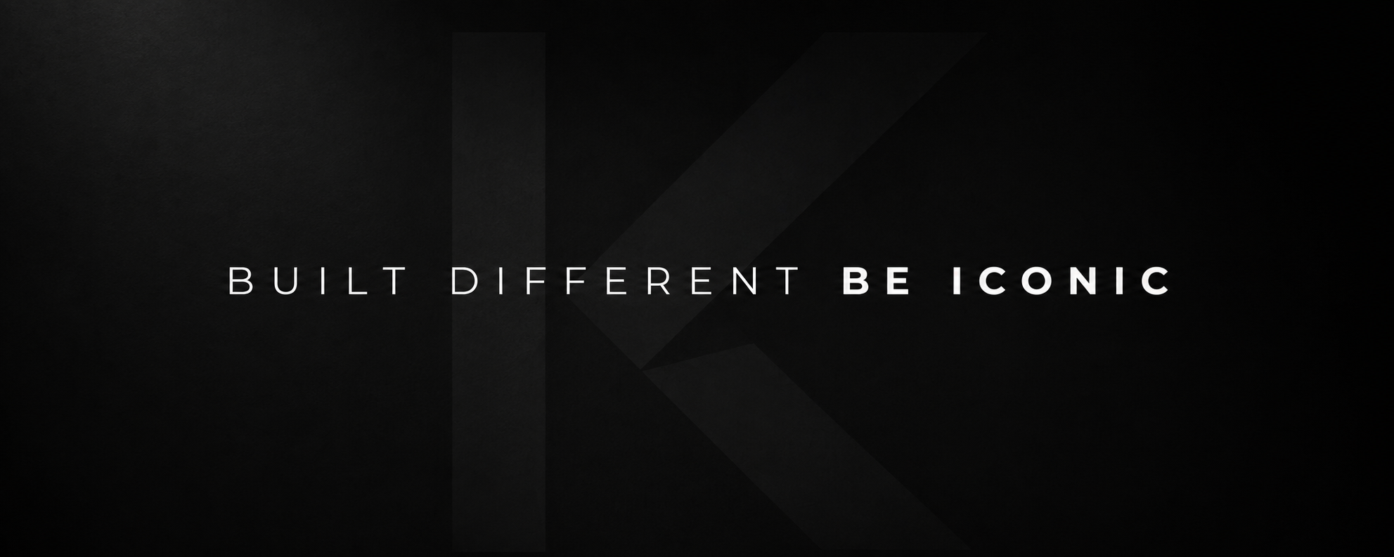 Built different. Be iconic.